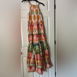 FARM Rio Rainbow Sunset Maxi dress